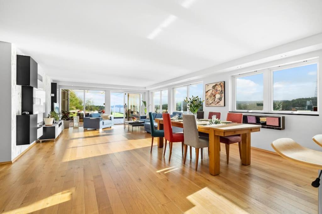 Penthouse Leilighet 200 Kvm Vakker Sjoutsikt. Daire Bergen Dış mekan fotoğraf