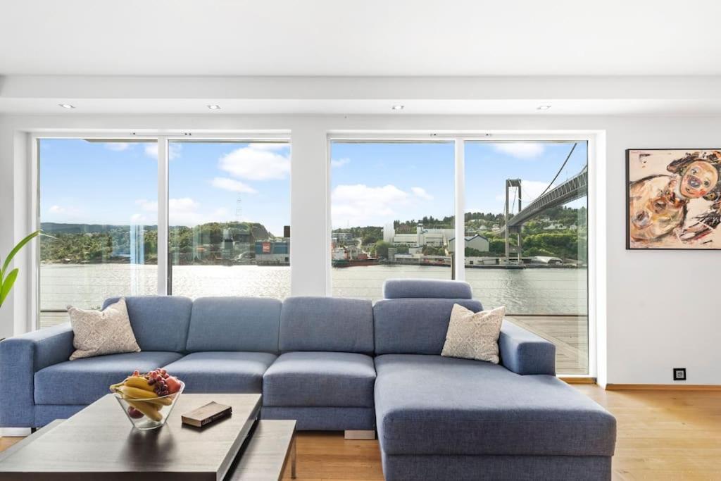 Penthouse Leilighet 200 Kvm Vakker Sjoutsikt. Daire Bergen Dış mekan fotoğraf