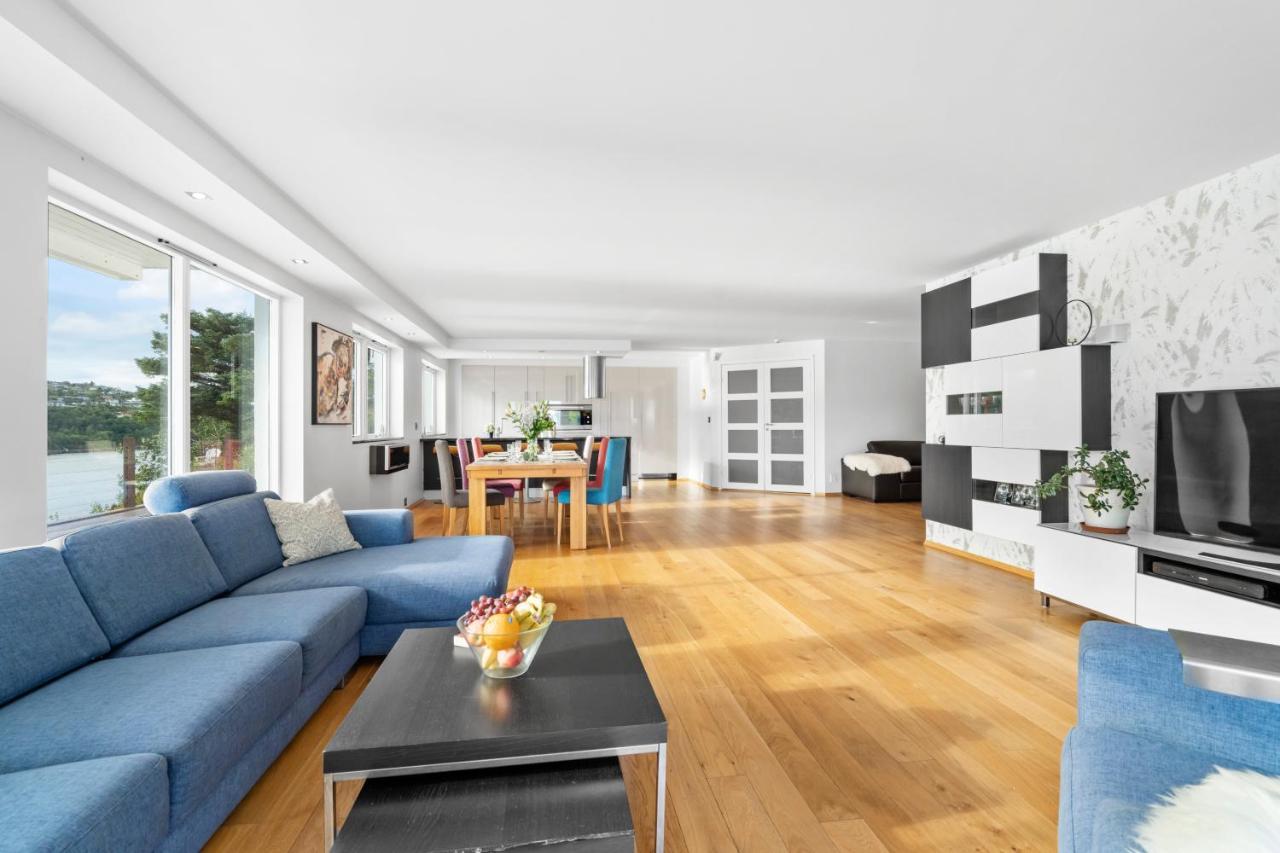 Penthouse Leilighet 200 Kvm Vakker Sjoutsikt. Daire Bergen Dış mekan fotoğraf